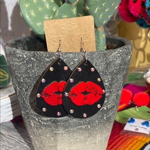 Lip Earrings